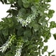 thumbnail image 3 of Corona doble de eucalipto artificial Nearly Natural de 45 cm, 3 of 6