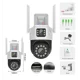 thumbnail image 4 of Camara Dual Vision Domo Ip Wifi + Baliza Roja - App Yoosee, 4 of 4