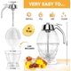 thumbnail image 3 of Dispensador de miel MOYAC de vidrio de 240 ml, frasco antigoteo para miel, 3 of 7