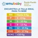 thumbnail image 4 of Pañales Emubaby Super Premium Recién Nacido RN, 4 of 5