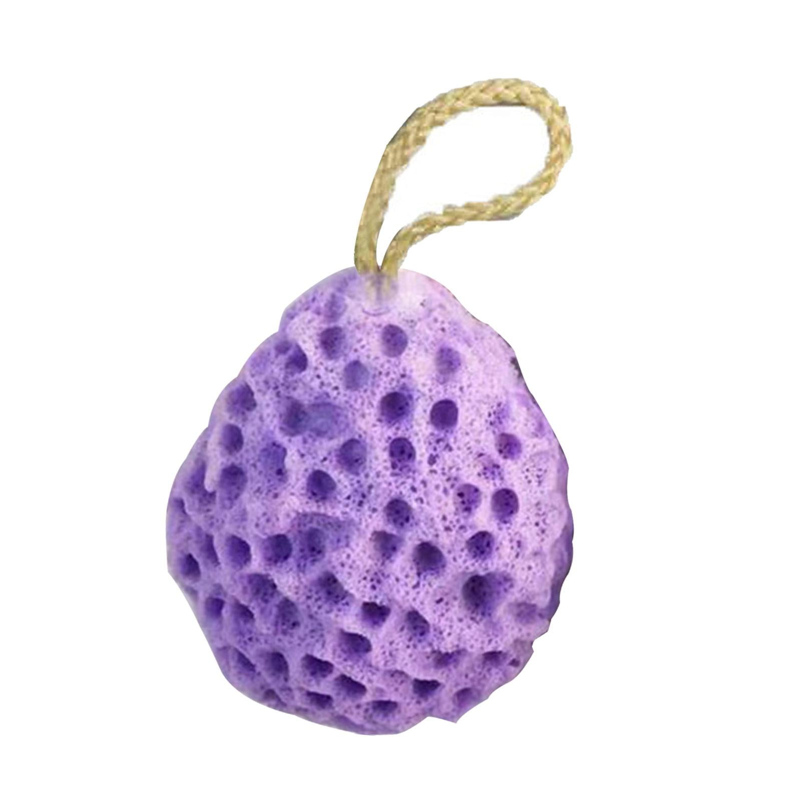 Magideal - Bola De Baño Herramienta De Ducha Lavado A Máquina Dispensador De Jabón De Malla Colgante Suave Suministros De Baño Cómodos Ducha Esponja De Esponja Violeta