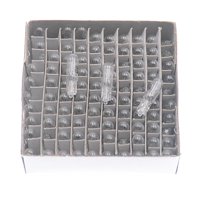 Ioensy - 100X T5 Bombilla De Luz De Vidrio Lámpara De Faros Lámpara De Luces De Automóvil Lámpara De Estilo De Automóvil