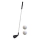 thumbnail image 2 of Chipper de Golf con eje de Metal, cuña de Golf telescópica portátil para diestros con 2 pelotas de Golf para principiantes, adultos y niños, regalo de, 2 of 5