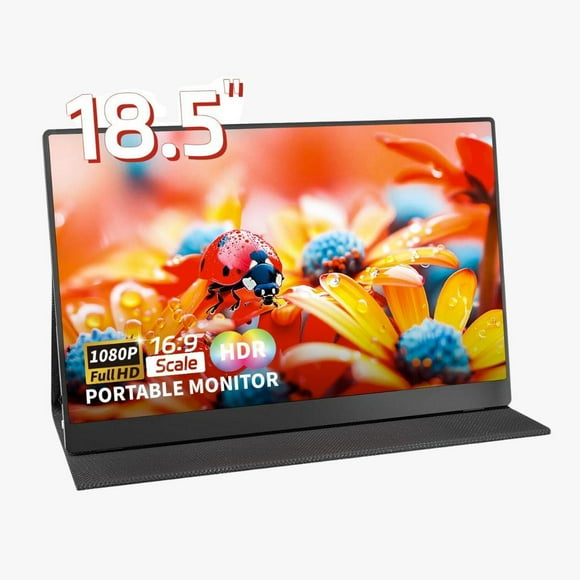 Monitor Portátil Ultra Ligero Re-18.5fc - Fhd Ideal Para Viajes