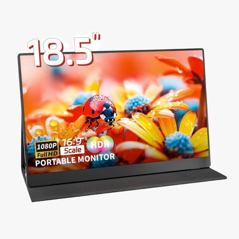 Rehisk - Monitor Portátil Ultra Ligero Re-18.5Fc - Fhd Ideal