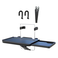 Bothyi - Bandeja Para Reposacabezas Del Asiento Trasero Del Escritorio Del Volante Del Coche Para Escribir El Trabajo Del Ordenador Portátil