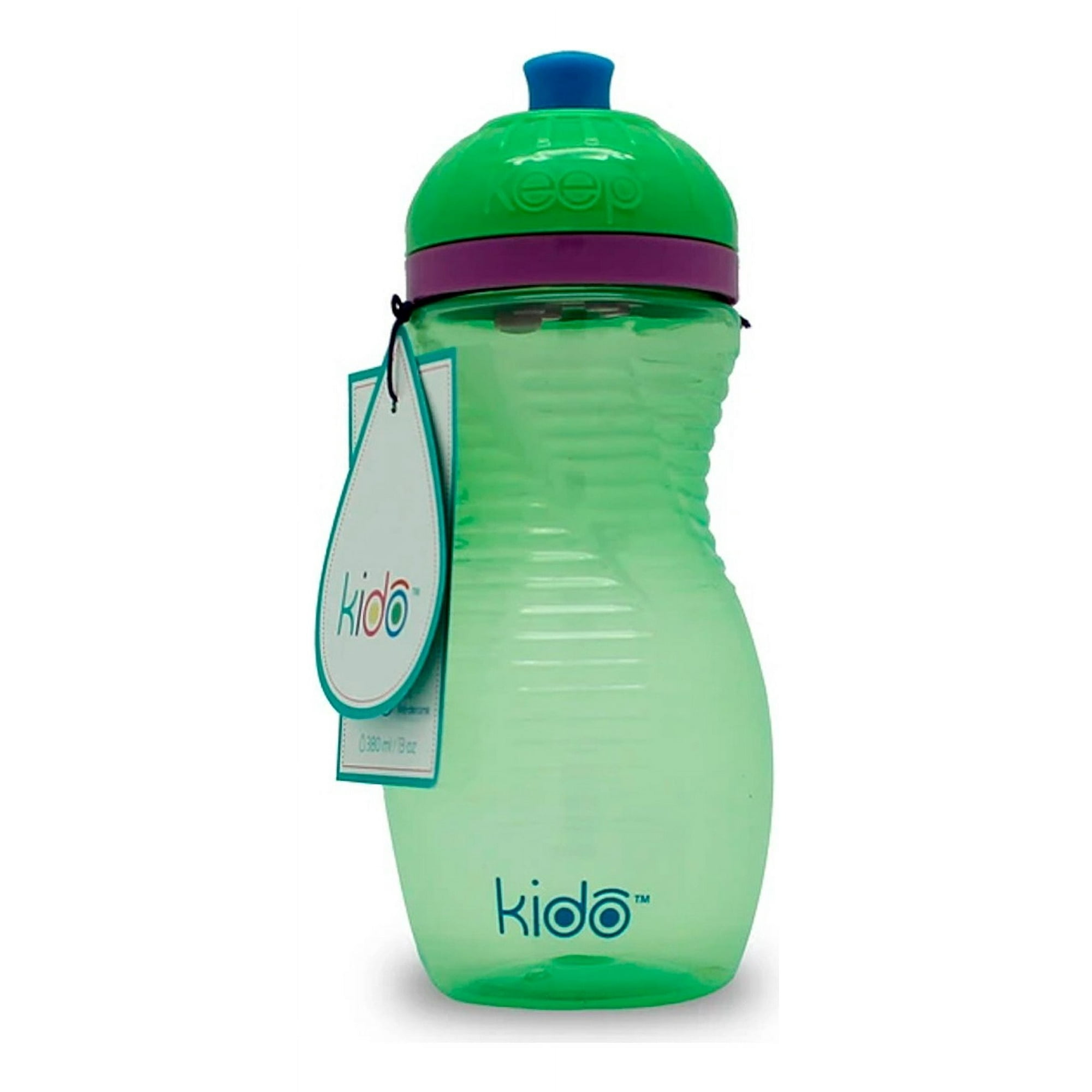 Disparo - Botella Para Tomar Jugos Agua Niños 380 Ml Verde
