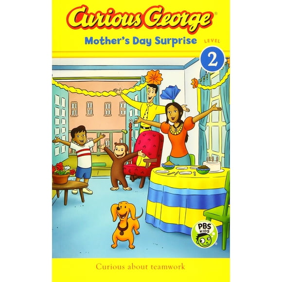 Libro Curious George Sorpresa Del Día De La Madre Para Niños