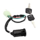 thumbnail image 1 of Interruptor de barril de llave de encendido de 4 hilos, para pit dirt bike ATV de 50cc a 250cc, 1 of 3