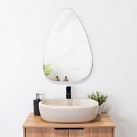 Tuhome - Espejo Carly Irregular 60X40X1,8 Cm