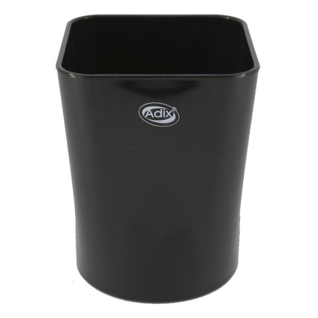 Adix - Portalápiz Plástico Cuadrado Negro