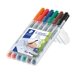 thumbnail image 2 of Rotulador STAEDTLER Lumocolor, no permanente, 1 mm, juego de 6 colores, 2 of 6