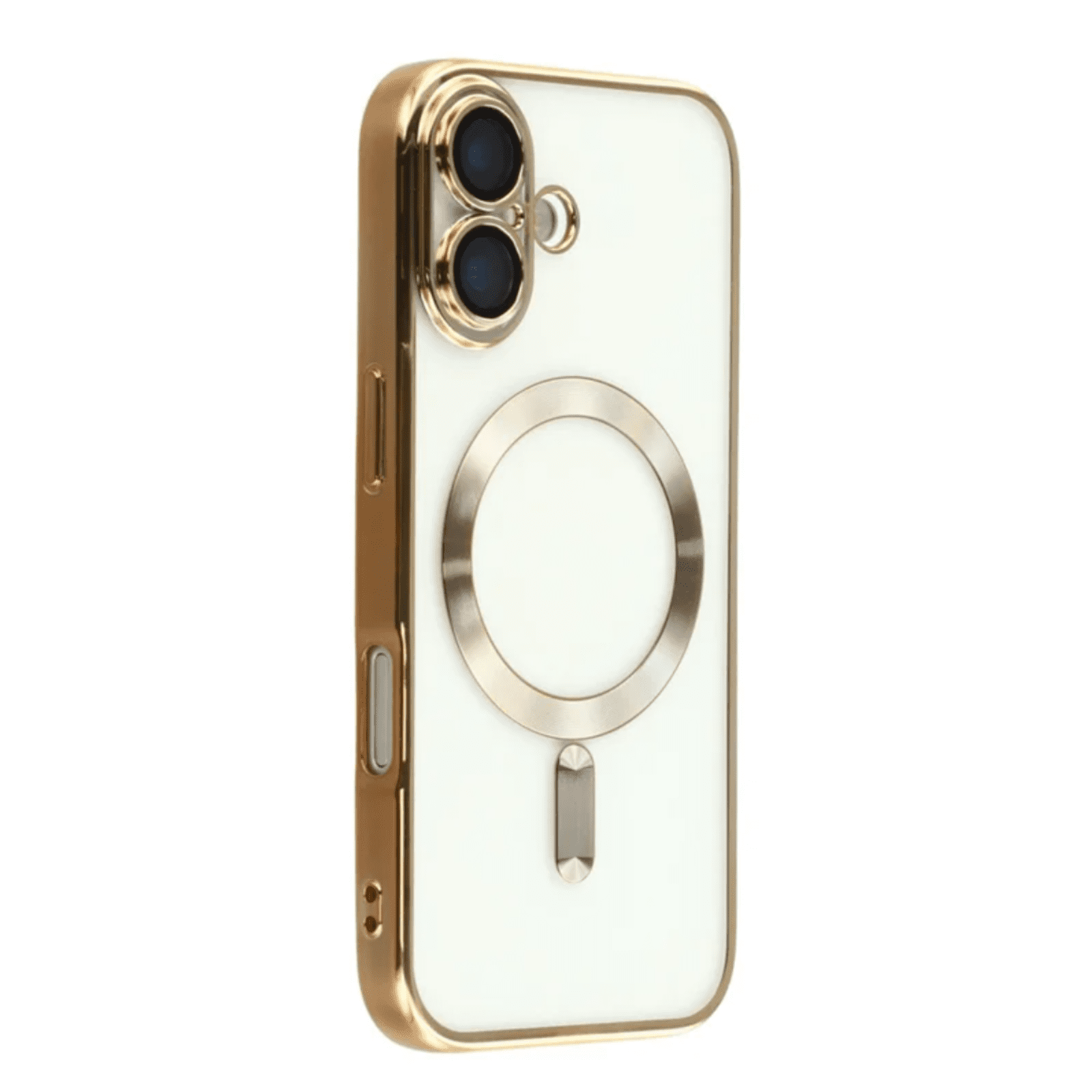 Joigo - Carcasa Para Iphone 17 Bordes Compatible Con Magsafe Dorado