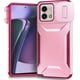 thumbnail image 1 of Funda Resistente para Motorola Moto G Stylus 5G 2023 con Tapa Deslizante y Protección Militar Rosa, 1 of 6