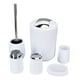 thumbnail image 1 of Set Juego Accesorios Baño 6 Pzas Elegante Moderno Hogar Lau, 1 of 3