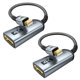 thumbnail image 1 of Adaptador Warrky Mini DisplayPort a HDMI 4K, paquete de 2 unidades para MacBook, 1 of 6