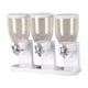 thumbnail image 5 of Organizador De Contenedores Para Almacenar Cereales, Recipiente Para Despensa, Dispensador De Granos, Azúcar Y Granos, Caja De Tres Tazas, Color Blanco, 5 of 5