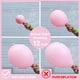 thumbnail image 3 of Balloon PartyWoo, color rosa claro, 100 unidades, diferentes tamaños, 3 of 7