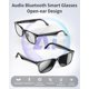 thumbnail image 2 of Gafas inteligentes IEOTT con traducción por IA, Bluetooth y protección UV400, 2 of 7