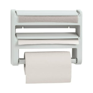 Rimax - Portarrollos Triple Blanco 1 Pieza