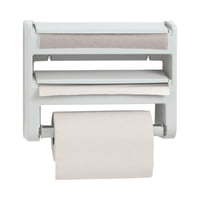 Rimax - Portarrollos Triple Blanco 1 Pieza