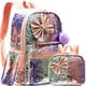 thumbnail image 1 of Backpack for Girls 16" Backpacks for Girls for School Sequin Backpack with Lunch Box for Elementary Students, 1 of 3