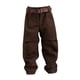 thumbnail image 5 of Pantalones Y Cinturón De Harén A Escala 1:12 Para Mu?ecas Masculinas De 6'', Disfraz De Pantalón Marrón Oscuro., 5 of 5