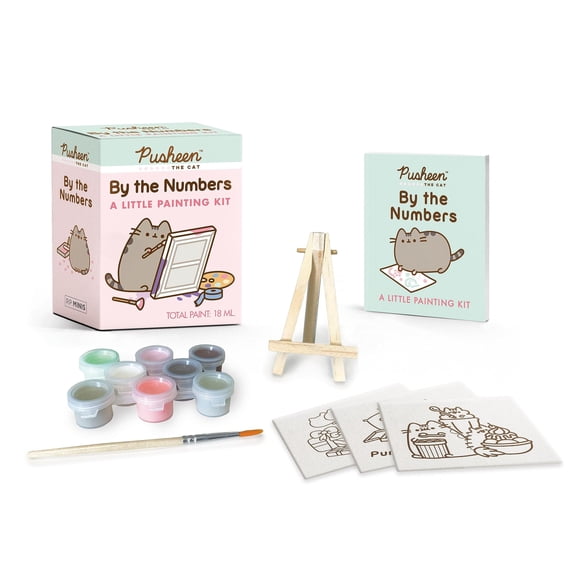 Kit de Pintura Pusheen por Números de Running Press Mini Editions