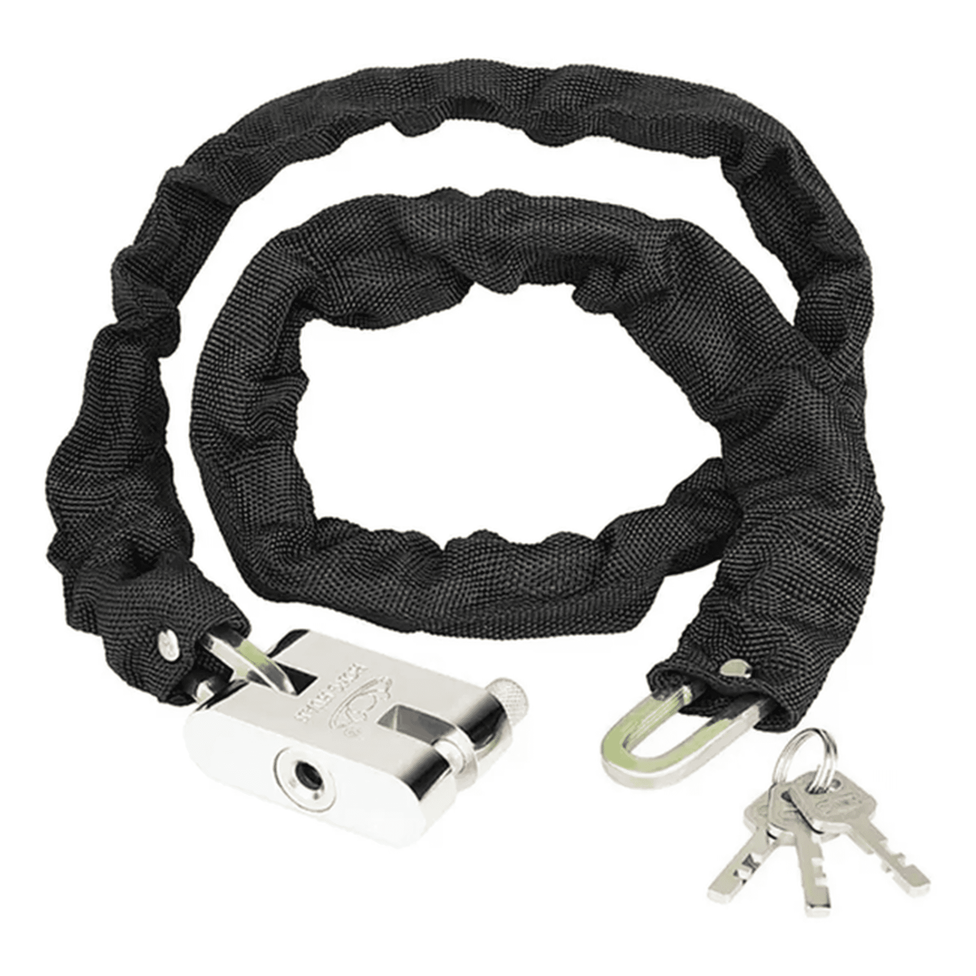 Genérico - Cadena De Seguridad Y Candado Para Moto Bicicleta 60 Cm