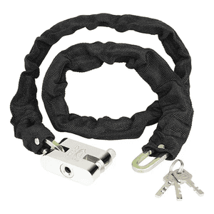 Genérico - Cadena De Seguridad Y Candado Para Moto Bicicleta 60 Cm