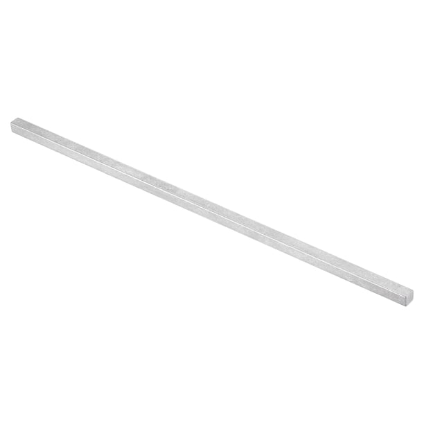 Cuadrado de Acero Llave Stock, 5/16" x 5/16" x 12" Barras de Acero Estirado en Frío 45# Llave de Precisión para Acoplamiento de Caja de Cambios, Tono Plateado
