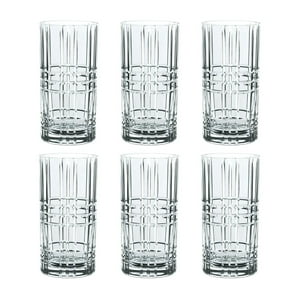 Importclick - Set 6 Vasos Vidrio Ceuta 350 Ml