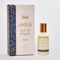 Perfume Dukhni Oud Al Abyad Attar Oil, 30 Ml, En Rollo