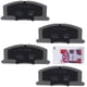 thumbnail image 1 of Juego pastillas freno delanteras toyota corolla 1.3 1988 1992, 1 of 3