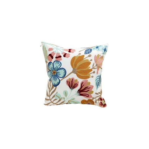 Genérico - Set De 2 Fundas Bordadas 45X45 C8