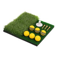 Magideal - Wandteppich Para Golf, Ayudas Portátiles Para Entrenamiento De Práctica Para Golf, Wandteppich De Entrenamiento Para Golf Para Practicar Bateo De Swing, Pelotas