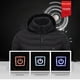 thumbnail image 5 of Chaqueta calefactora eléctrica USB con calefacción de 8 zonas para deportes al aire libre, abrigo de invierno para mujeres y hombres., 5 of 8