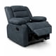 thumbnail image 1 of Bergere 1 cuerpo reclinable 3 posiciones, cuerina envejecida, 1 of 6