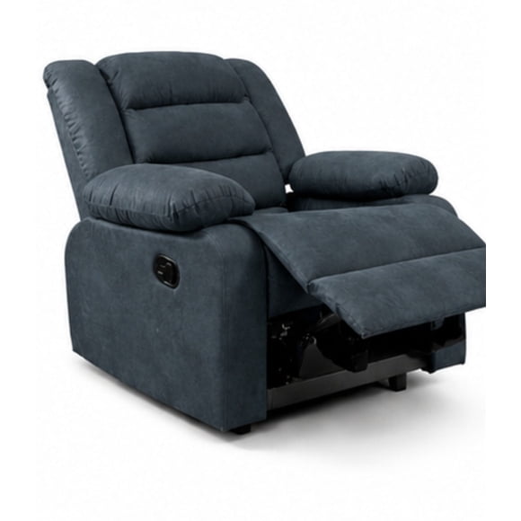 Bergere 1 cuerpo reclinable 3 posiciones, cuerina envejecida