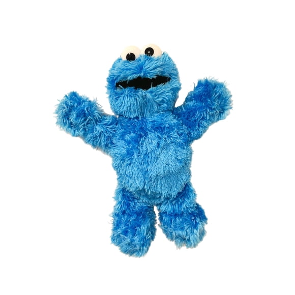 Juguete de peluche Posh Paws oficial de Barrio Sésamo con forma de monstruo de galletas de 20 cm