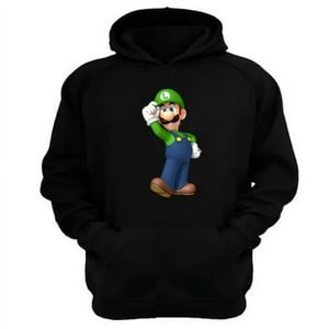 Genérico - Poleron Canguro Plomero Verde Negro Talla S Unisex