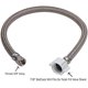 thumbnail image 3 of Conector de agua para inodoro EZ-FLUID de 30 cm en acero inoxidable, 3 of 4