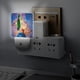thumbnail image 5 of El Grinch Luz nocturna LED con sensor de anochecer a amanecer para dormitorio, baño, pasillo, escaleras - Lámpara LED nocturna de enchufe, 0.5W - 1 pieza, 5 of 6