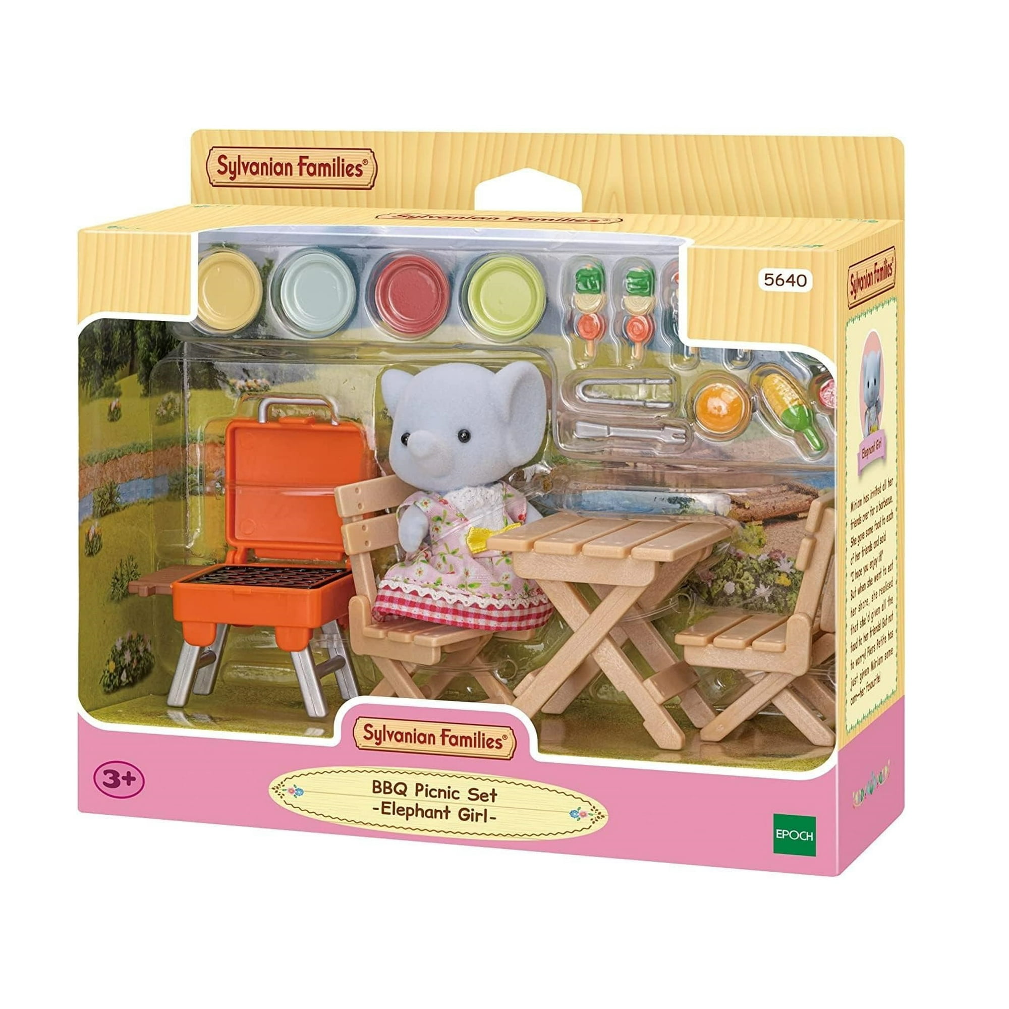 Epoch - Sylvanian Families 5640 Set Barbacoa Asado Miriam Elefante