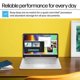 thumbnail image 4 of Laptop HP 2025 14" HD 16GB RAM 128GB UFS 256GB microSD, 4 of 7