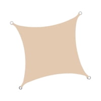 Magideal - Cubierta De Vela Para Patio, Dosel Rectangular, Cubierta De Sombra, Toldo Para El Sol Para Cubierta, Fiesta, Patio, Césped, Actividades Al Aire Libre 2X2M Beige