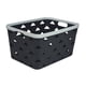 thumbnail image 1 of Canasto Organizador Plastico Multiusos Rattan 21 Litros - Gris Oscuro, 1 of 4