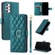 thumbnail image 4 of Funda Acolchada con Anilla y Correa para Samsung Galaxy A73 5G Slots para Tarjetas Verde, 4 of 5