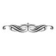 thumbnail image 1 of Decomural Swirl Bow Decorative Headboard WS-15388, 1 of 2