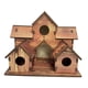 thumbnail image 3 of Nido De Colibrí Colgando Cabaña De Madera Casa Para Pájaros Para Gorriones Pinchas Rompiendo, 3 of 5